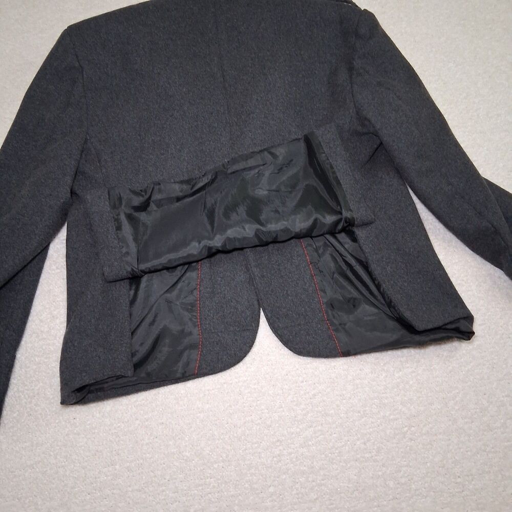 European Coat Mens S European Military Vtg Style Tailored Indie Steampunk Sz S - Picture 5 of 11